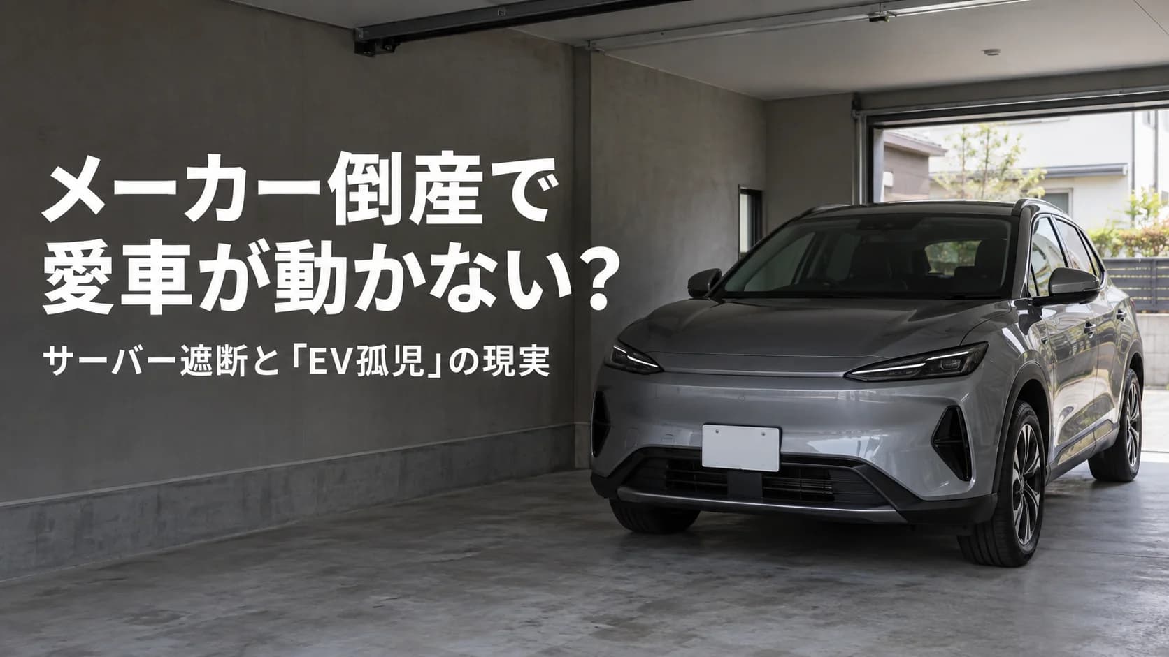 メーカー倒産で愛車が文鎮に？サーバー遮断が生んだ「EV孤児」4000人の反乱