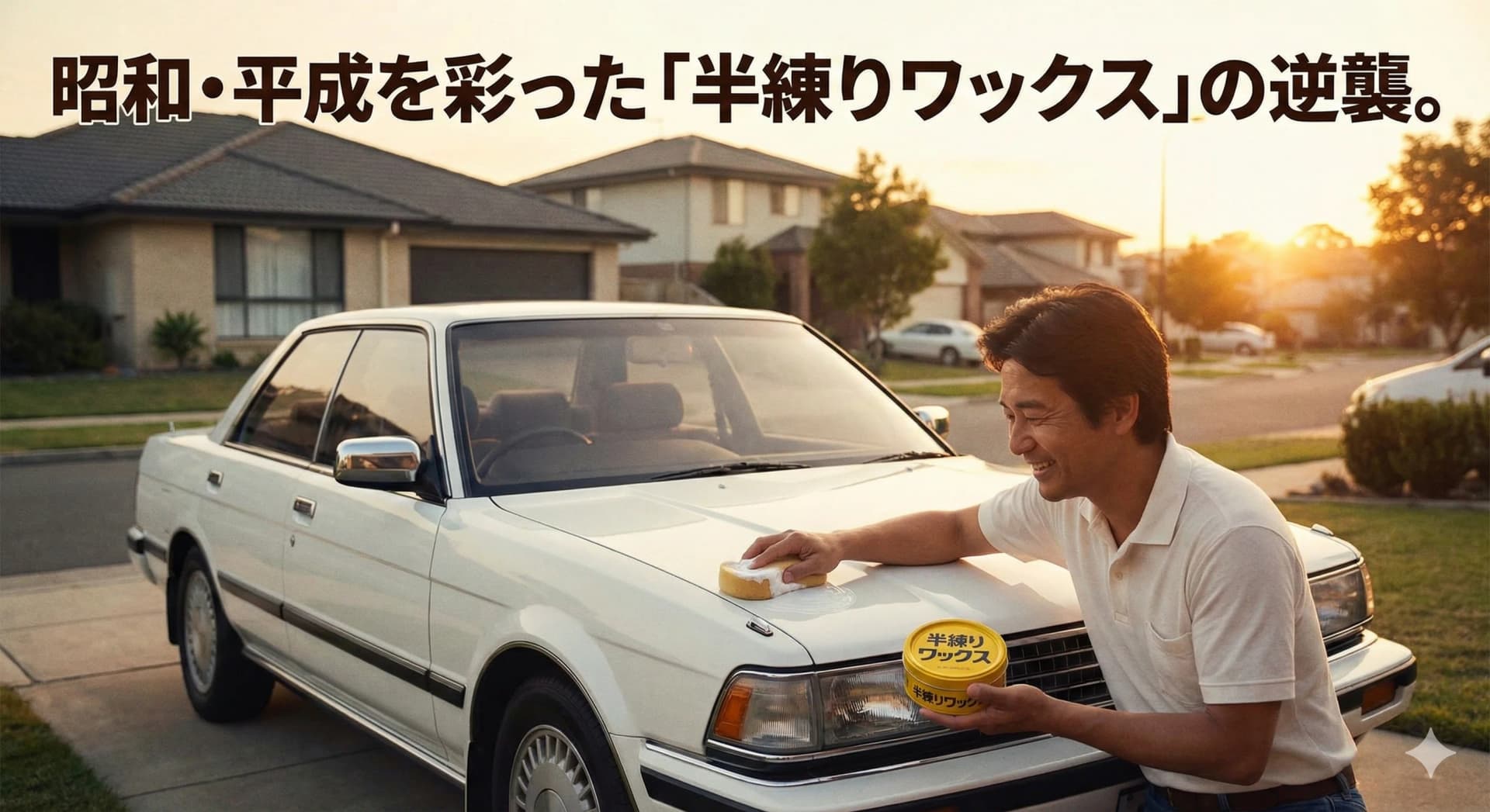 昭和・平成を彩った「半練りワックス」の逆襲。なぜ今、令和の洗車好きが“あの黄色い缶”を手に取るのか？