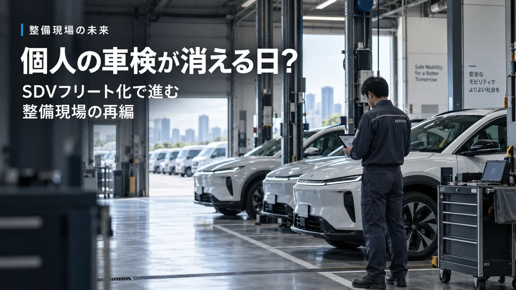 個人の車検が消滅する日？SDVフリート化とモデル寿命9年時代がもたらす整備現場の終焉と再編