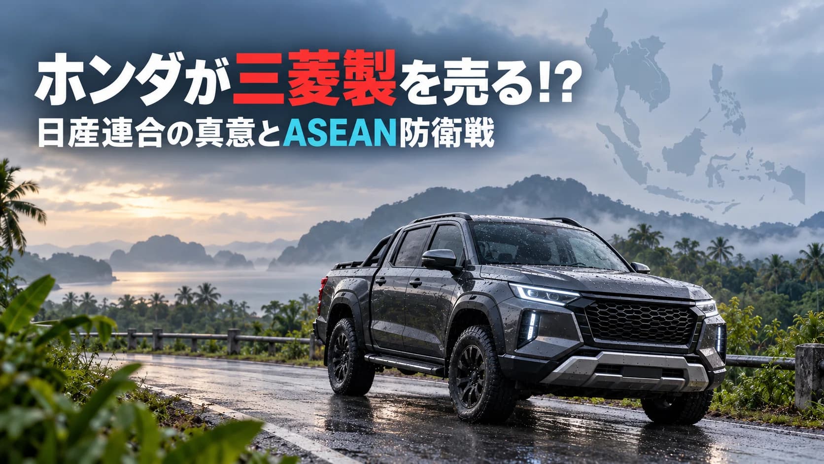ホンダが三菱製を売る！？日産連合の真意とアセアン防衛戦