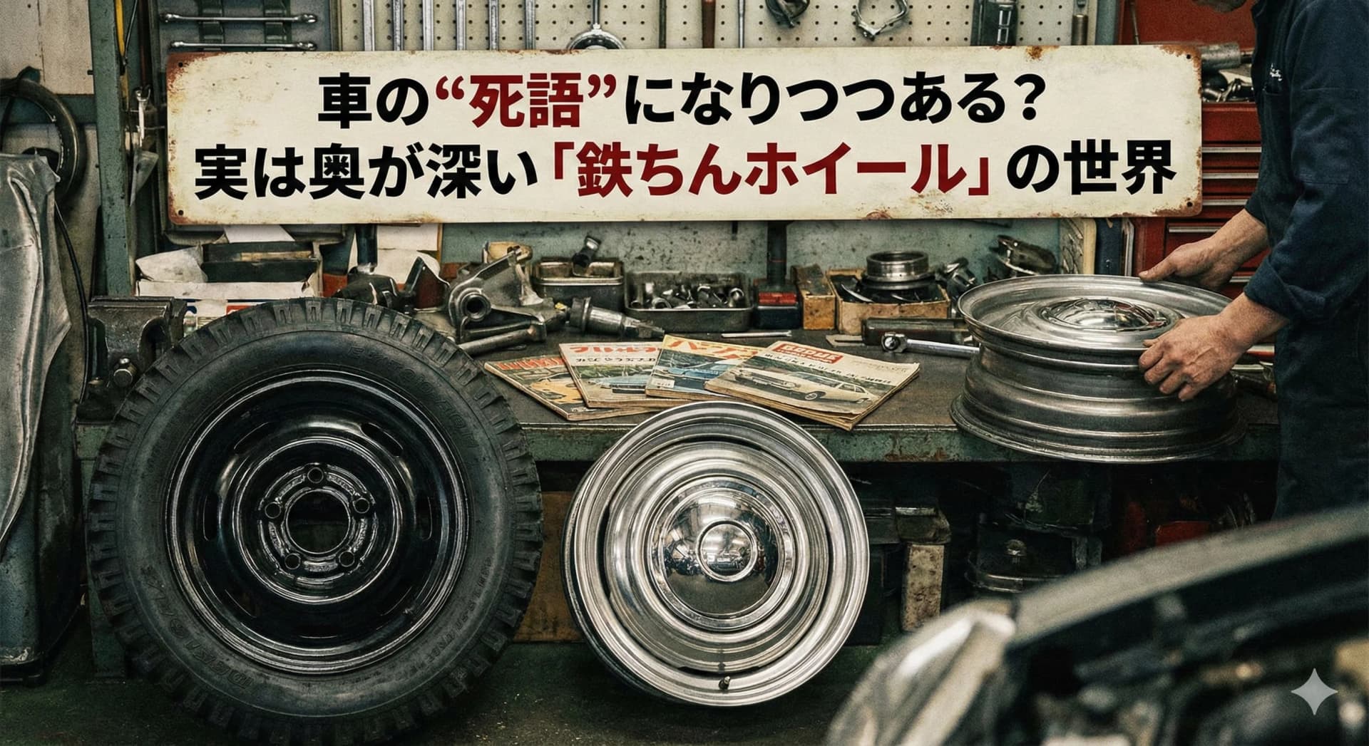車の“死語”になりつつある？実は奥が深い「鉄ちんホイール」の世界