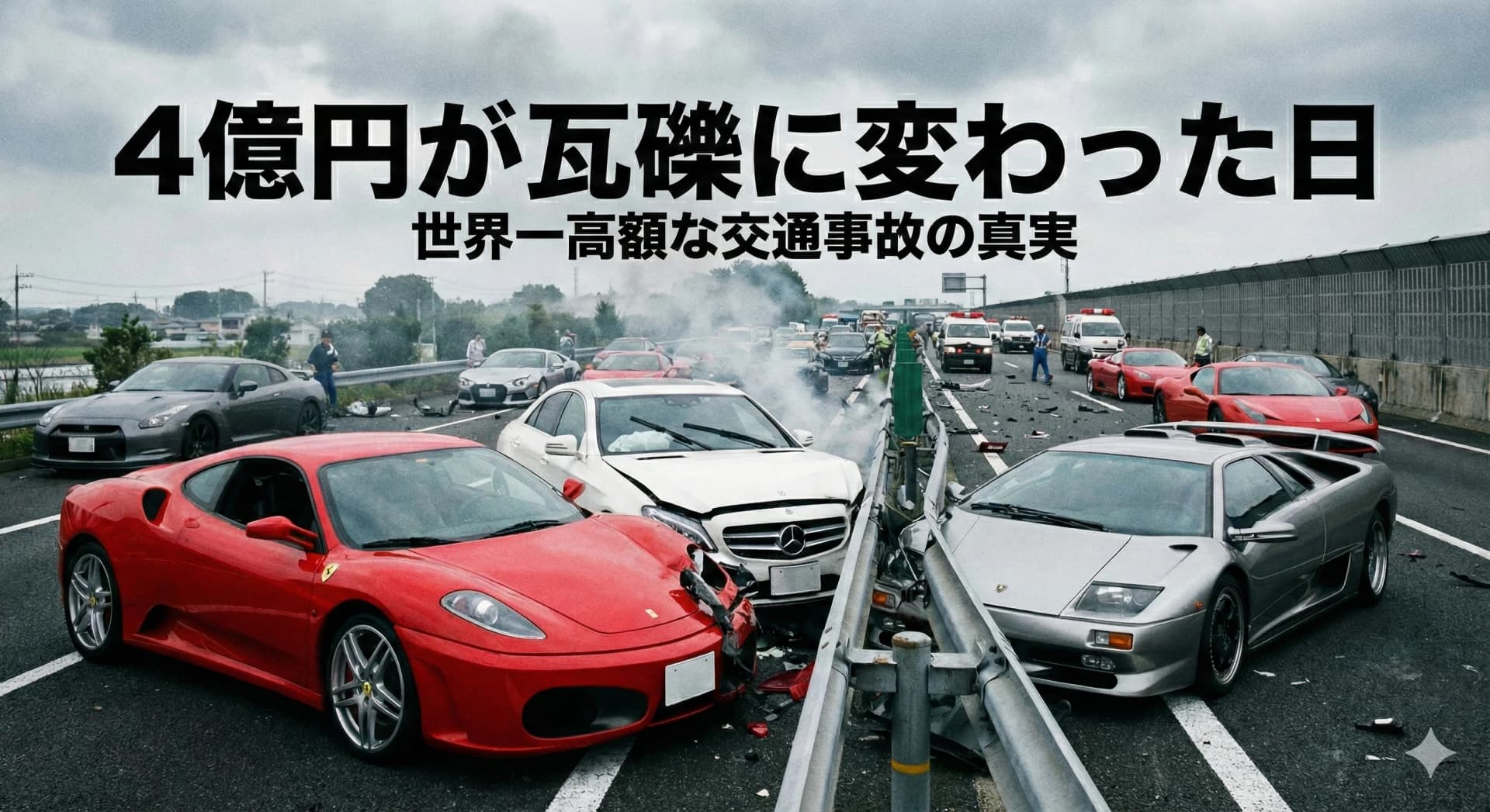 4億円が瓦礫に変わった日：山口県で起きた「世界一高額な交通事故」の真実