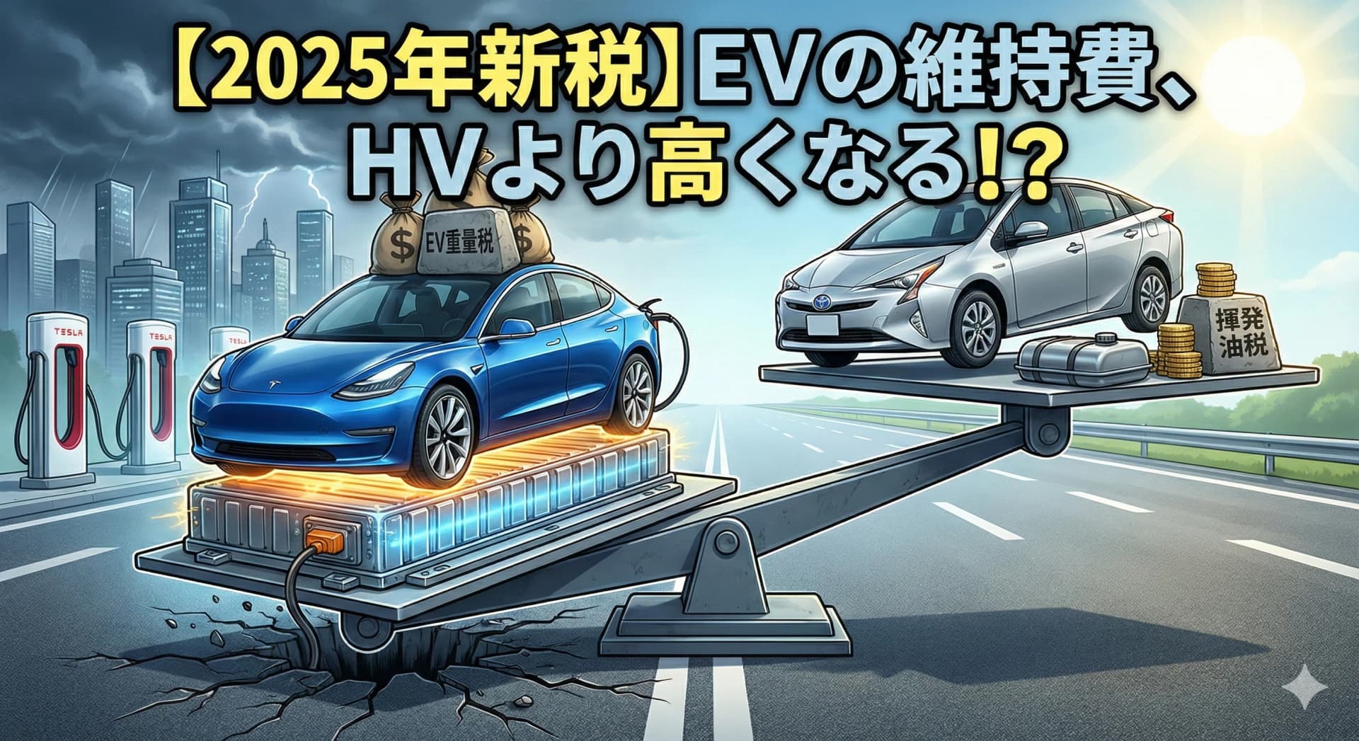 EV普及に急ブレーキ？政府検討の「重量課税」で私たちの生活はどう変わるか徹底解説