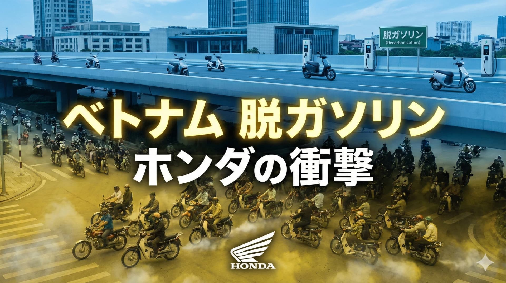 ベトナム「脱ガソリン」の衝撃:なぜ絶対王者ホンダの牙城が揺らいでいるのか?
